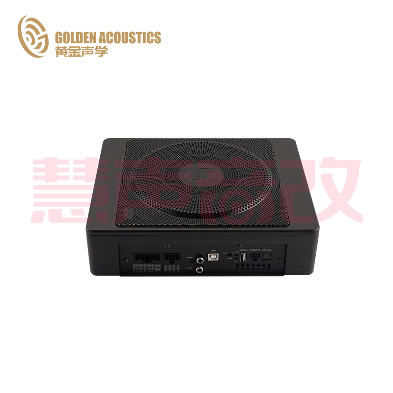 黄金声学智能小钢炮 VE-DS700 功放DSP座椅炮一体机