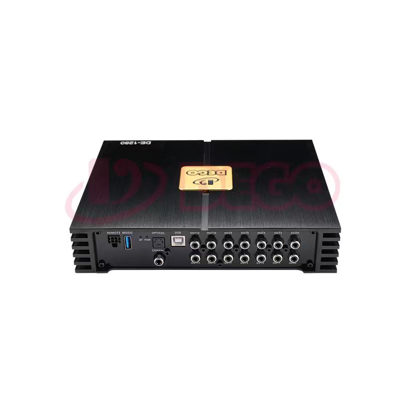 德国DEGO埃曼德高DE-1280大功率DSP处理器功放12进12出
