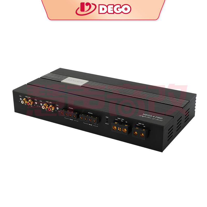DEGO埃曼德高MEGA4pro四路功放德国汽车音响品牌