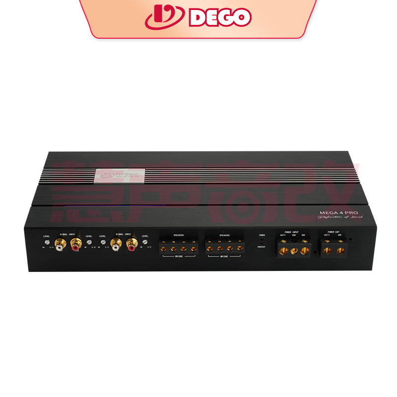 DEGO埃曼德高MEGA4pro四路功放德国汽车音响品牌