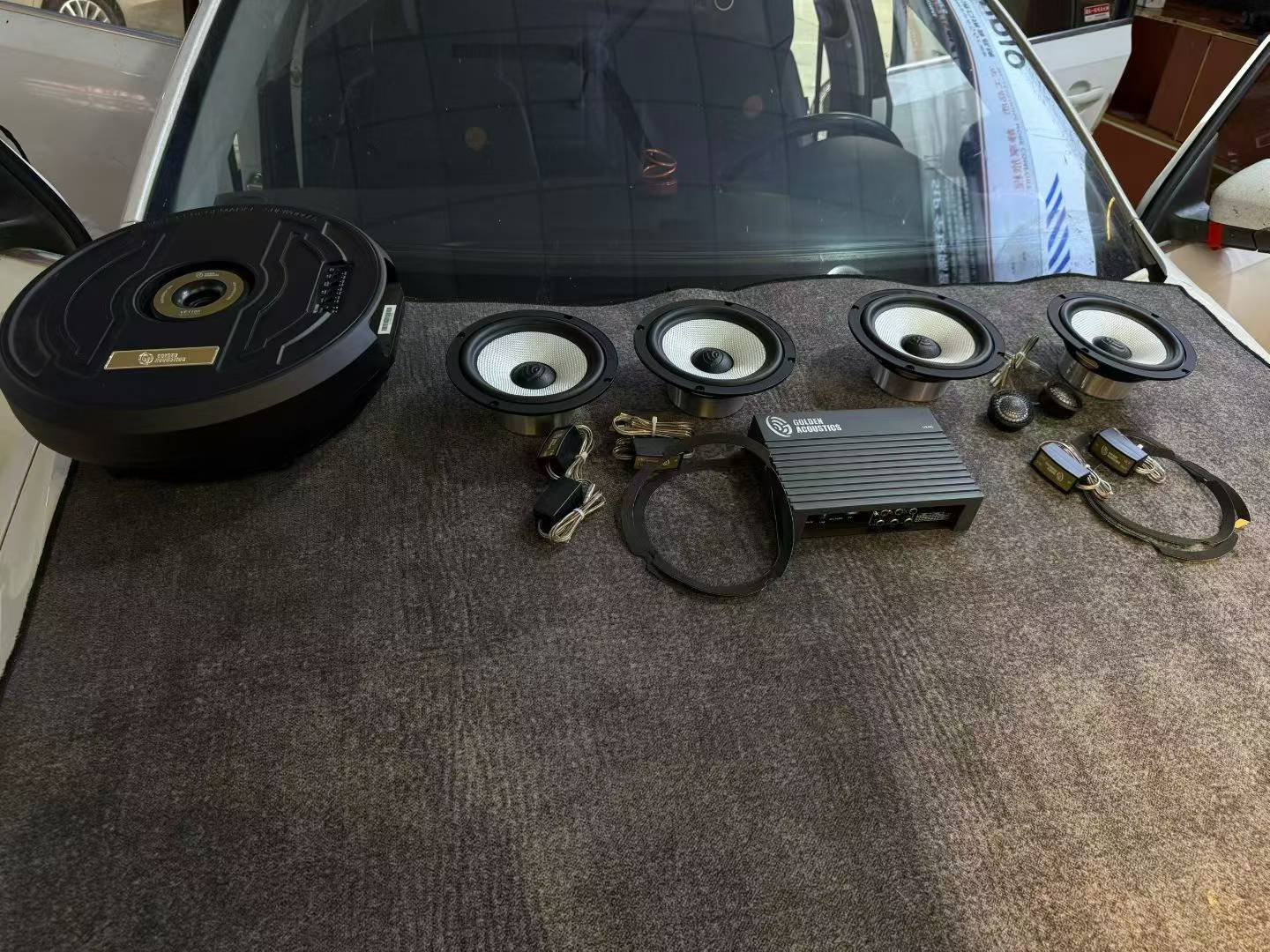 大众速腾音响升级黄金声学三件套，解锁移动音乐厅质感