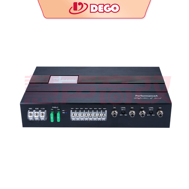 DEGO埃曼德高Performance4四路汽车音响大功率功放