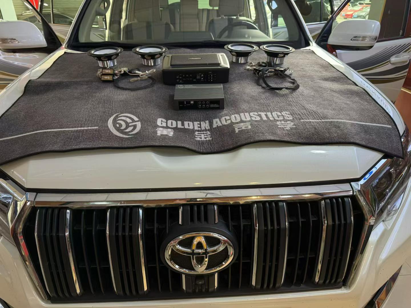 告别原车“听个响”！丰田霸道黄金声学全套音响升级，越野家用双适配