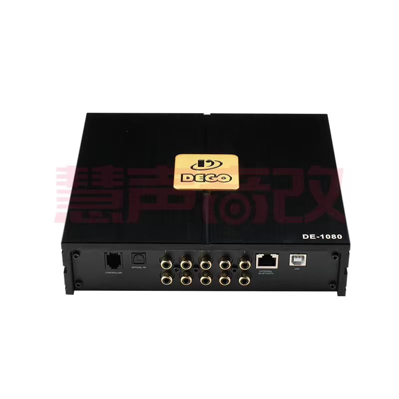 DEGO埃曼德高DE-1080汽车音响多通道大功率处理器功放