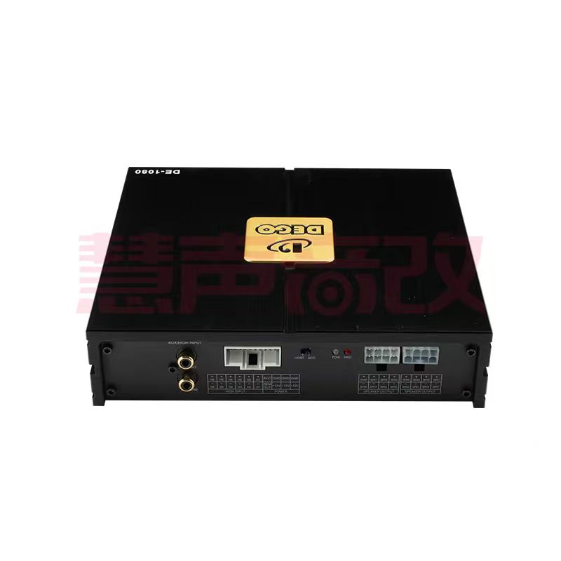 DEGO埃曼德高DE-1080汽车音响多通道大功率处理器功放