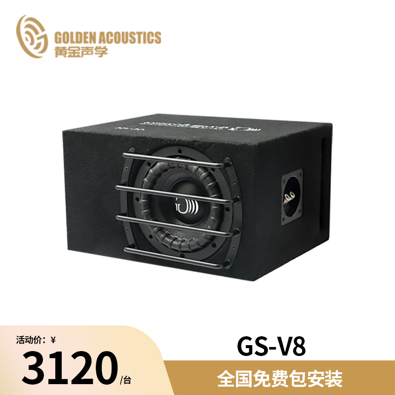 黄金声学GS-V8 （开孔箱含低音喇叭）
