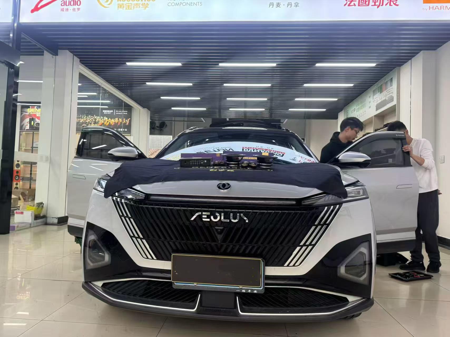 【东风皓瀚】音响升级进阶！黄金声学JU1070DSP+JU6.2套装喇叭