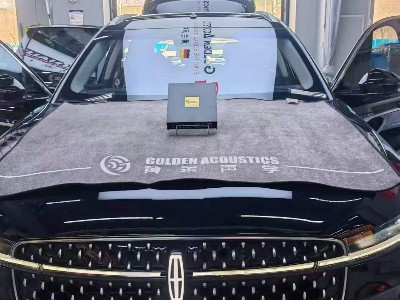 林肯航海家音响升级｜原车锐威音响 × 黄金声学 JU1216 DSP｜A2B 数字直连 新老能源通装