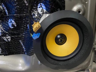 高尔夫嘉旅汽车音响改装黄金声学GS265.2套装喇叭，精准音色高保真